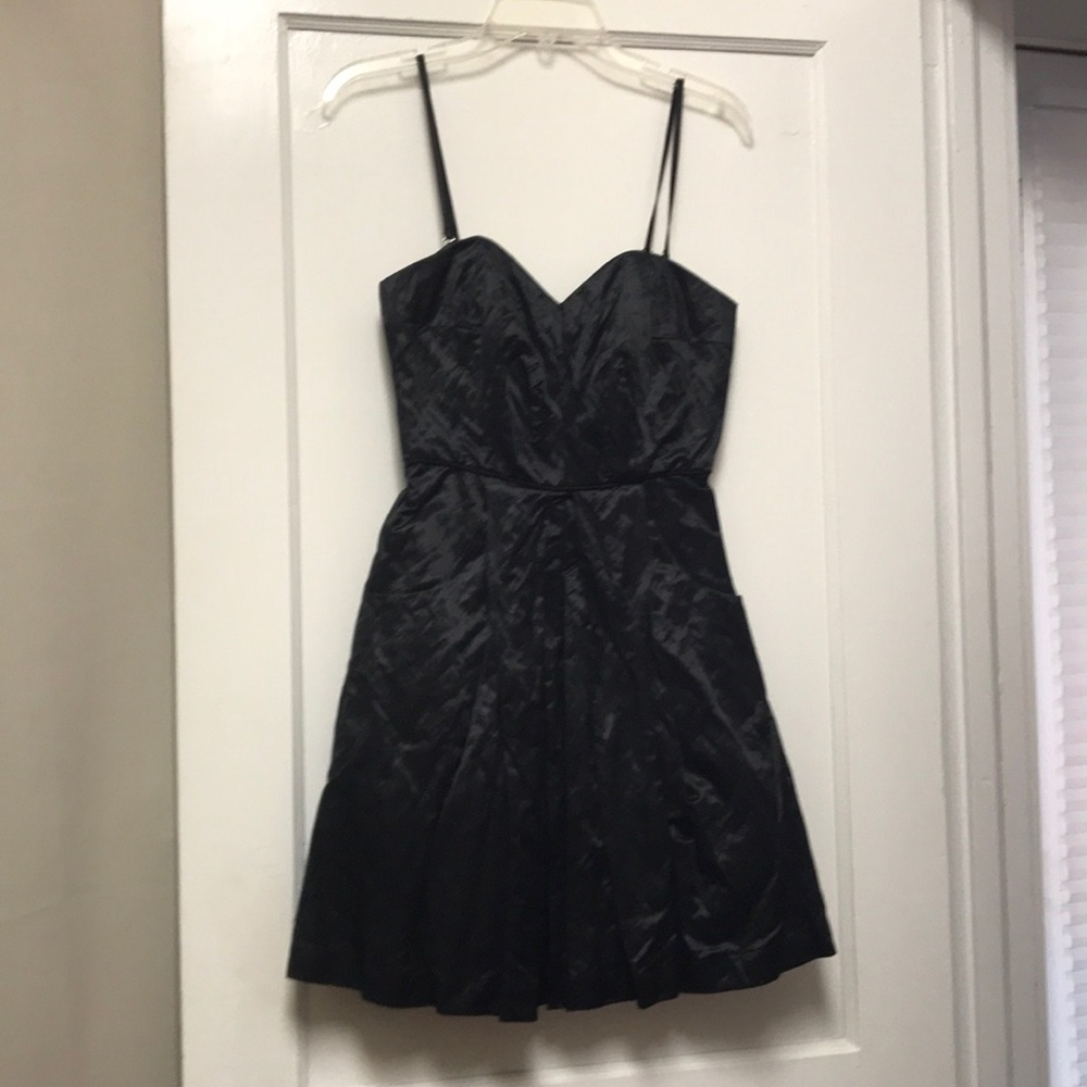 Black sweetheart dress!